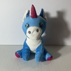 Unicorn Plushy Blue 11”
